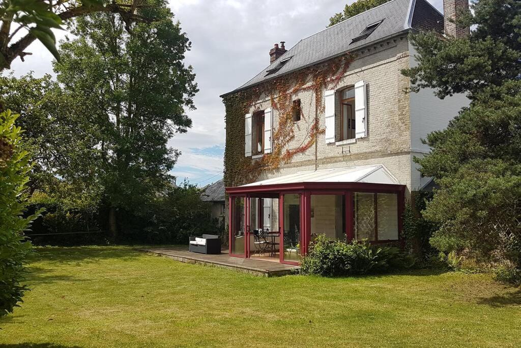 Maison De Maitre. Calme, Wifi, Cour Fermee. Feuquieres-en-Vimeu المظهر الخارجي الصورة